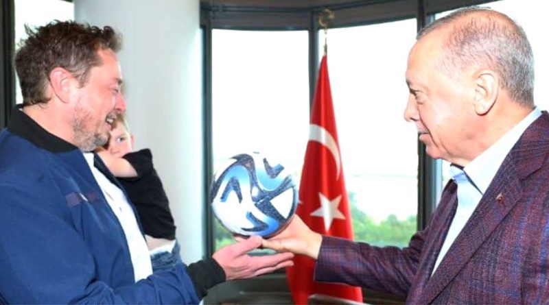 Erdogan Elon Muski kabul etti