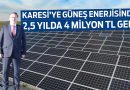 KARESI GUNES ENERKJISI GELIRI