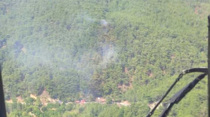 orman yangini canakkale