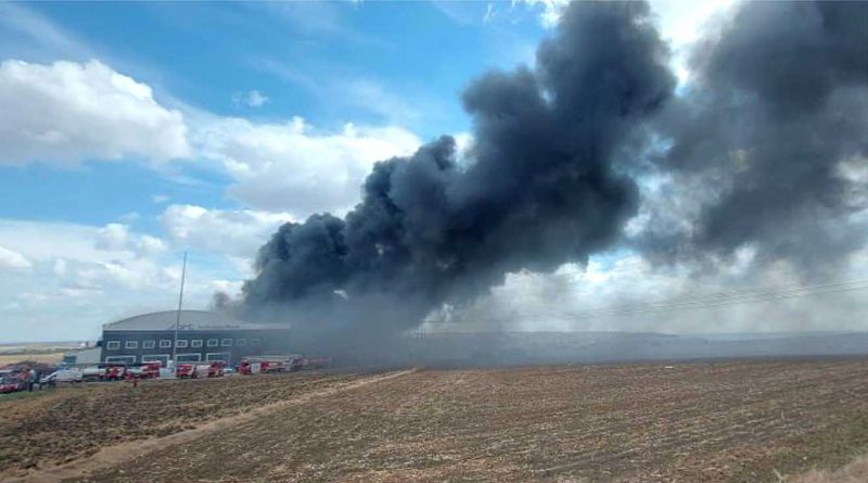 silivri fabrika yangini