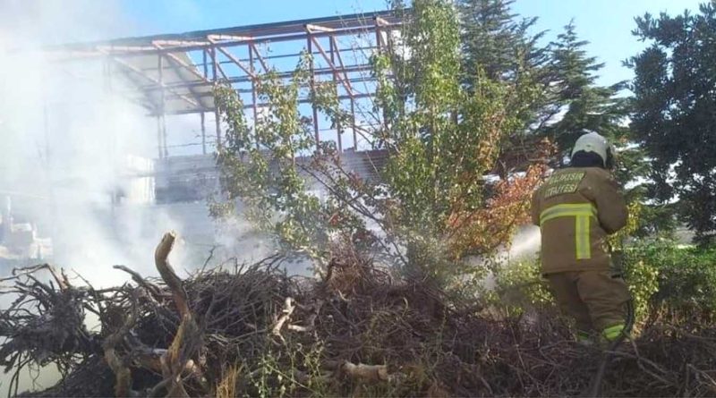 villada yangin cikti