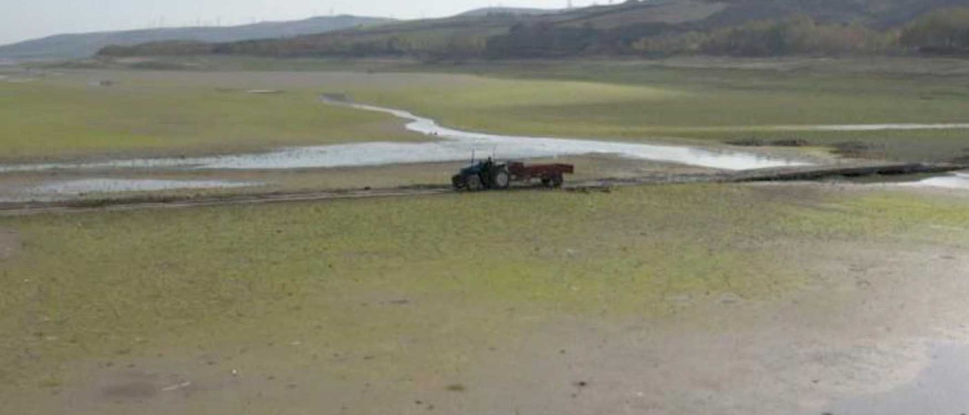 Sazlidere Barajina su ilave ettiler