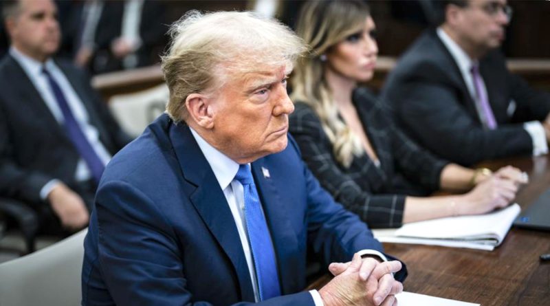 Trump Hakim Karsisinda