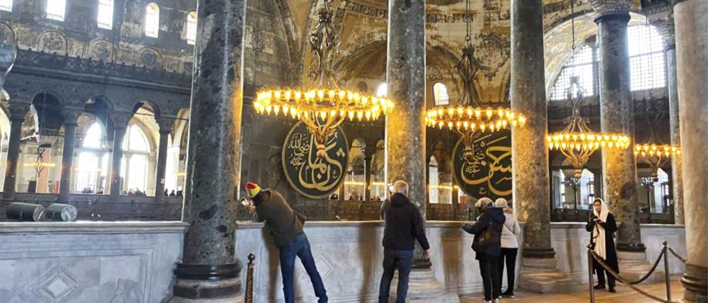 Ayasofya Kebir Camii Serifinde yeni duzenleme