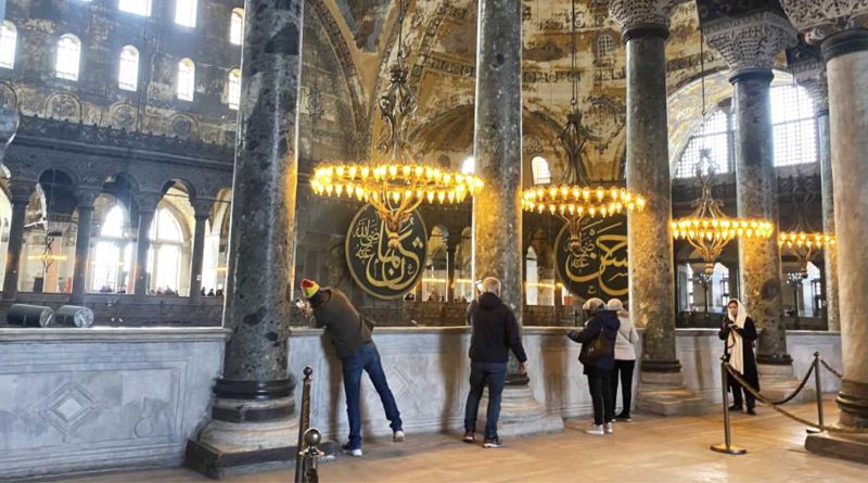 Ayasofya Kebir Camii Serifinde yeni duzenleme