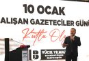 Baskan Yilmaz Balikesir basinina tesekkur etti