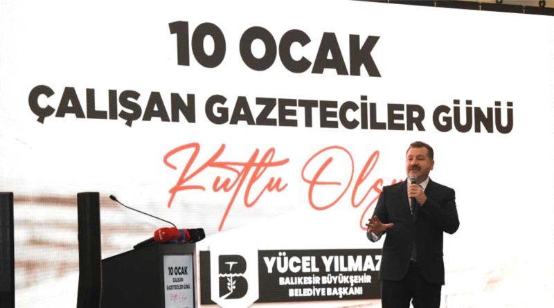 Baskan Yilmaz Balikesir basinina tesekkur etti