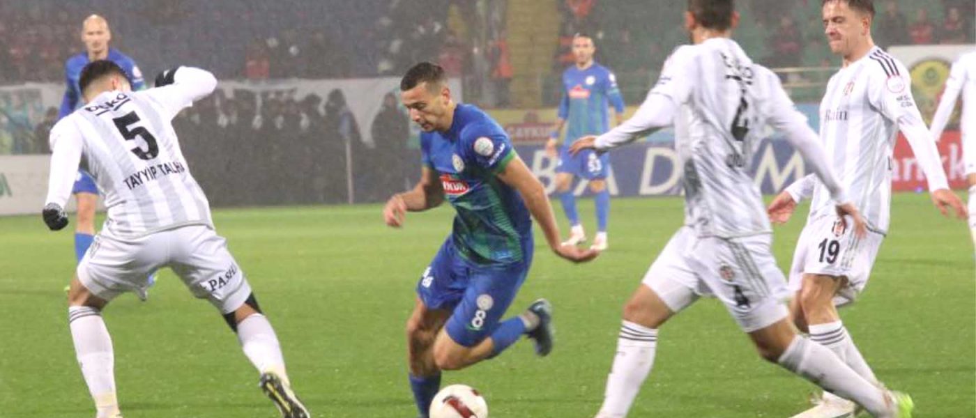 Caykur Rizespor 0 Besiktas 4