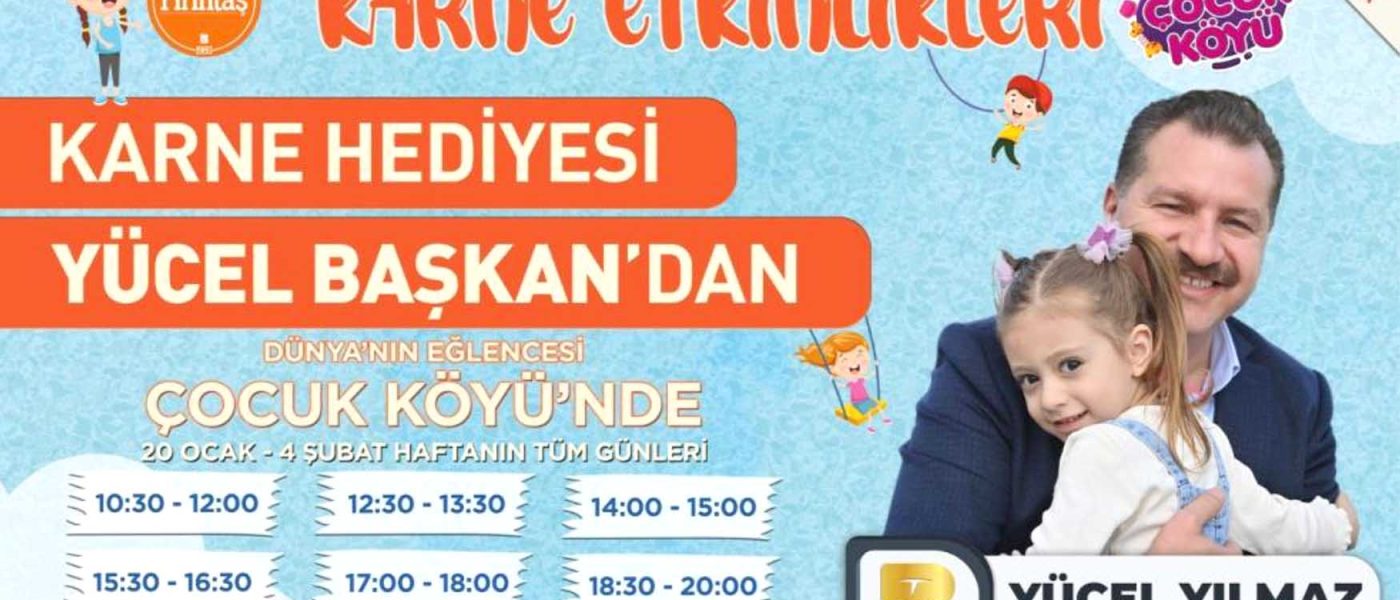 Cocuklar yariyil tatilinde eglenceye doyacak