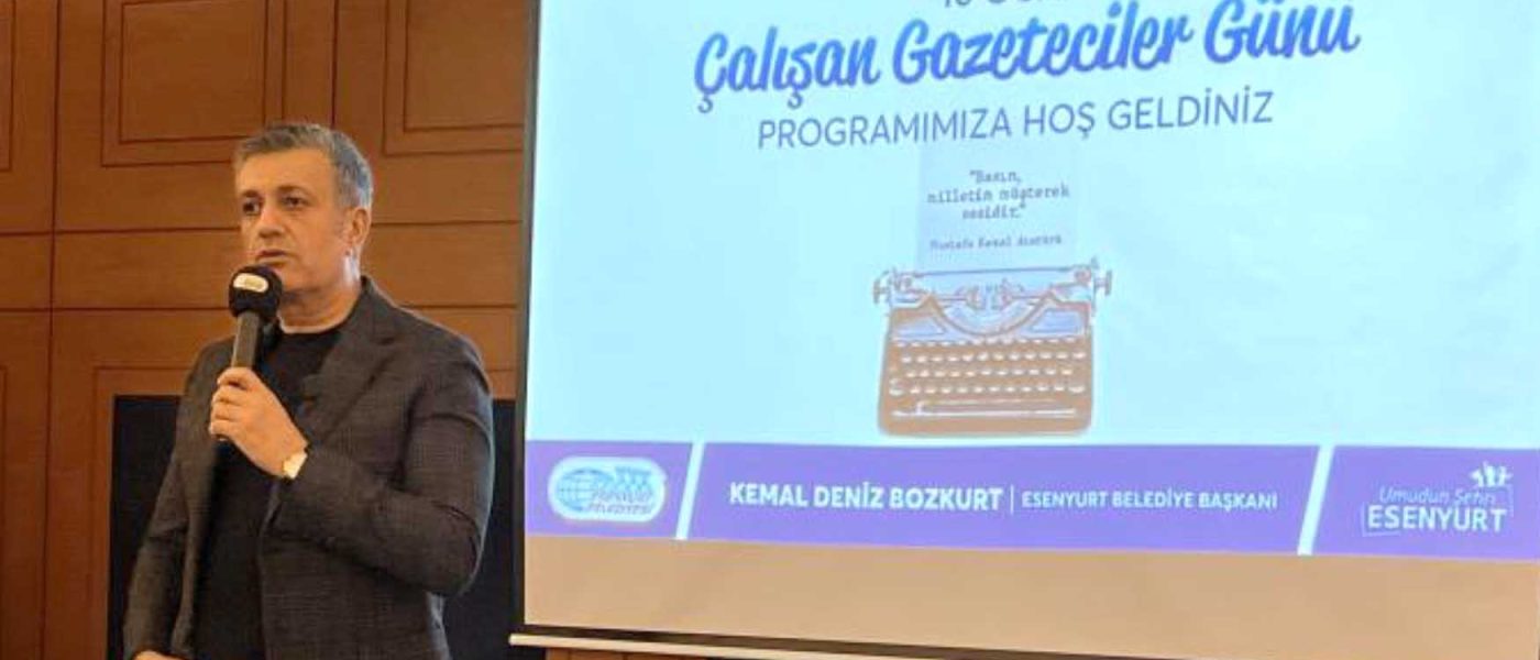 Esenyurtta 10 Ocak Calisan Gazeteciler Gunu programi