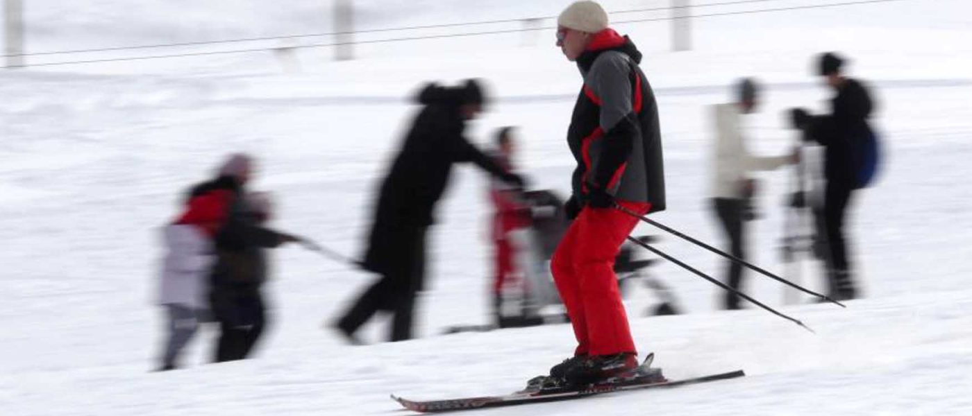 Uludagda kayak sezonu resmen acildi