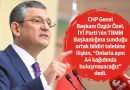 chpden ortak bildiri karari