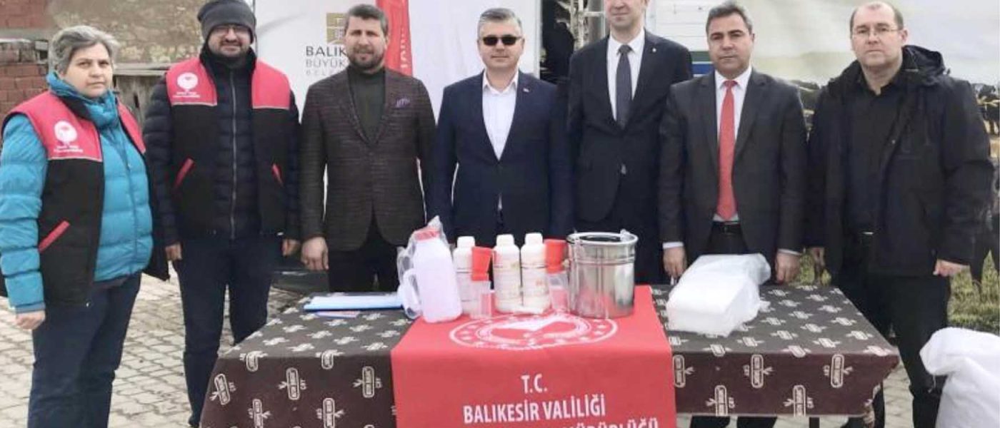 Balikesirde 162 manda ureticisine destek