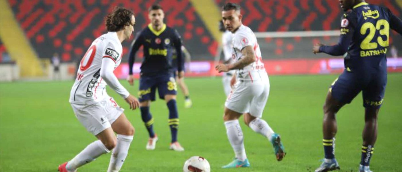 Gaziantep FK 0 Fenerbahce 2