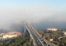 Istanbul Bogazinda gemi trafigi yogun sis nedeniyle cift yonlu olarak durduruldu