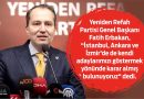 fatih erbakan kendi adaylarimizi gostercegiz