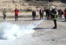 BAUNde acil durum ekipleri egitim ve yangin tatbikati yapti