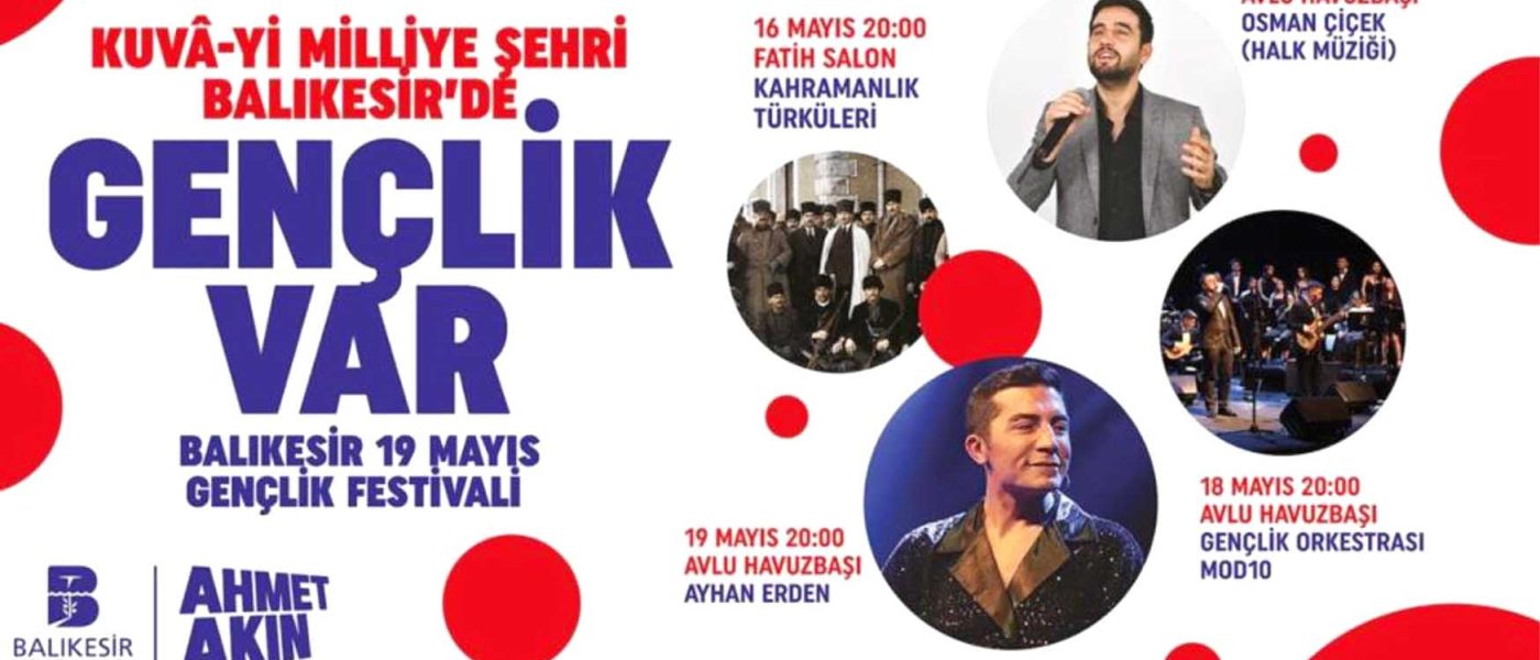 Balikesirde Genclik Festivali firtinasi