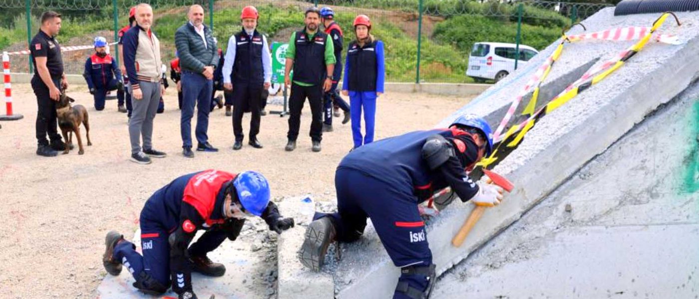 Eyupsultan Belediyesinden arama kurtarma egitimi