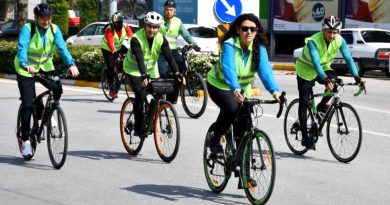 Yeşilay Bisiklet Turu Düzenlendi