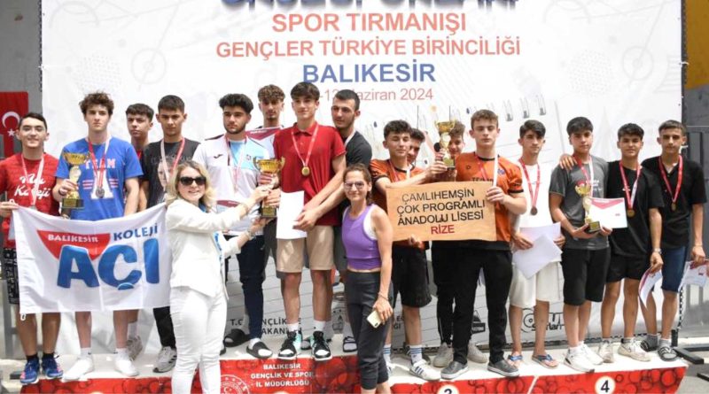 Turkiye Gencler Spor tirmanisi sampiyonasi