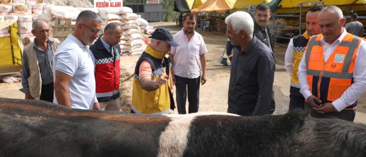 kurban satis ve kesim tesisi bayrama hazir