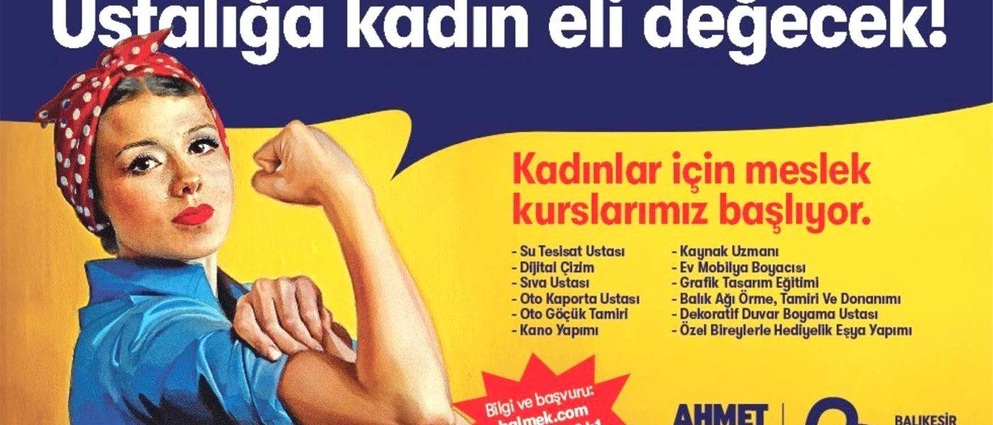 Buyuksehirden kadinlara ozel meslek kurslari