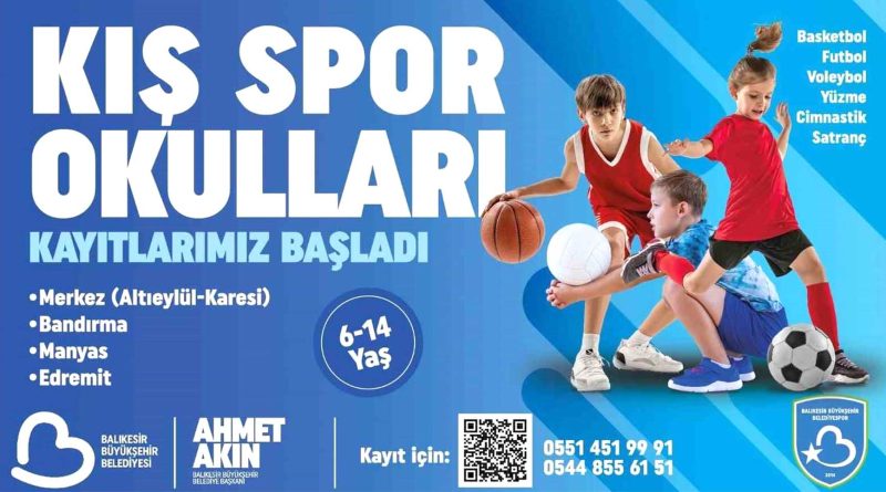 Kis Spor Okullarina kayitlar basladi