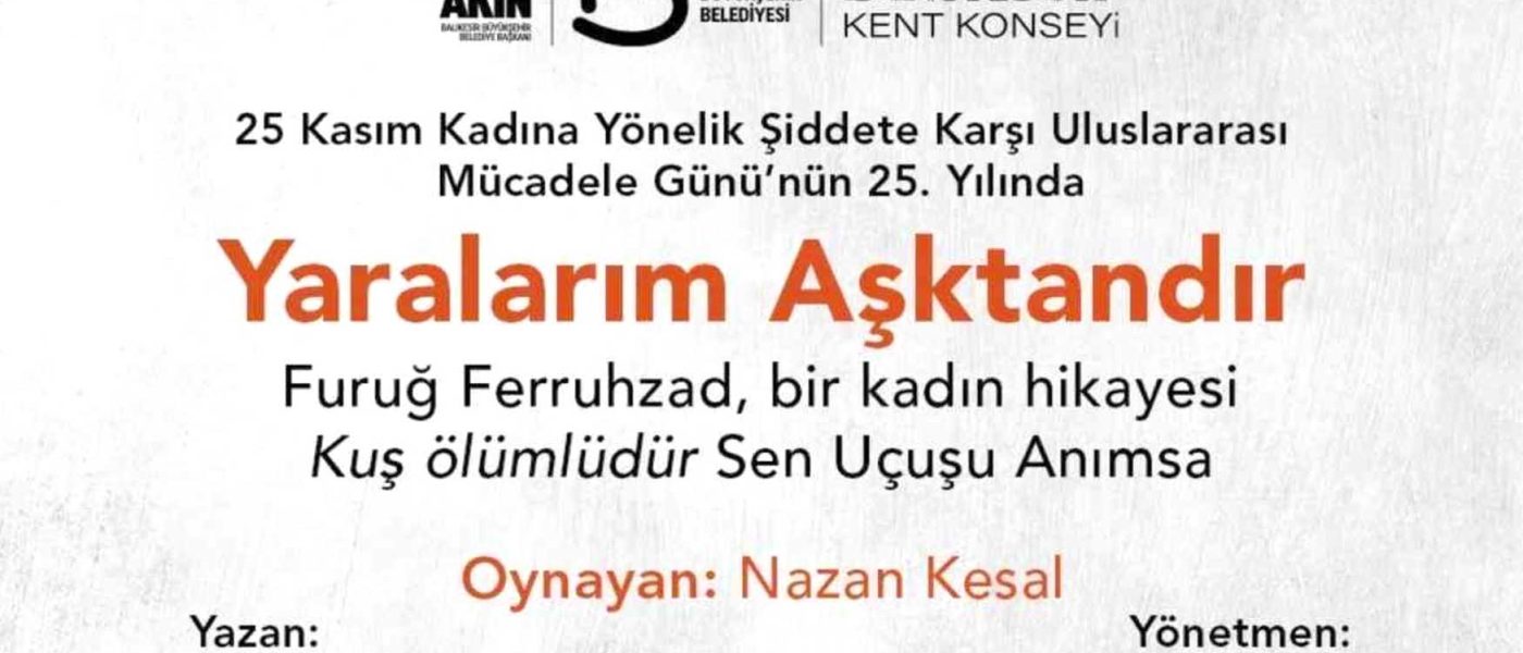 Balikesir Kadin Calistayi gerceklesecek