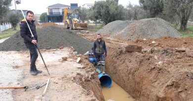 Kanalizasyon Hattı Yenileniyor