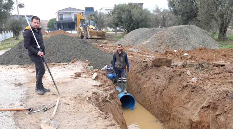 Kanalizasyon Hattı Yenileniyor