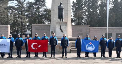 Zabıta Teşkilatı İstiklal Marşını Okudu