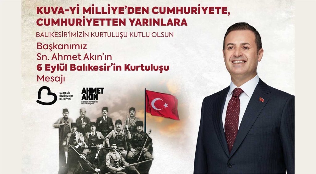 Balikesirin kurtulusunun 103uncu yildonumunu