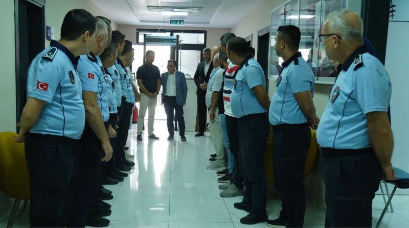 Şehirli’den Zabıta Ekibine Pastalı Kutlama